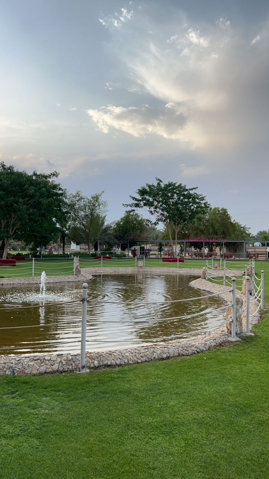 إطلالة على المحمية ضمن الواحات المحيطة